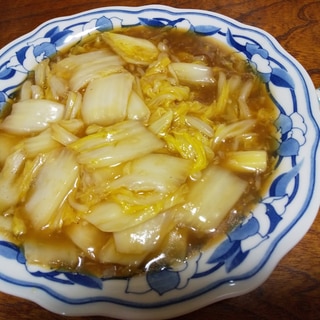 大量消費　白菜あんかけ